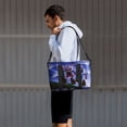 thumbnail image 6 of Cuphead Mugman Duffle Bag Overnighter Weekender Travel Bag Tote Carry On Bag School Practice Handbag Crossbody Fitness Bag For Women Men Boys Girls, 6 of 7
