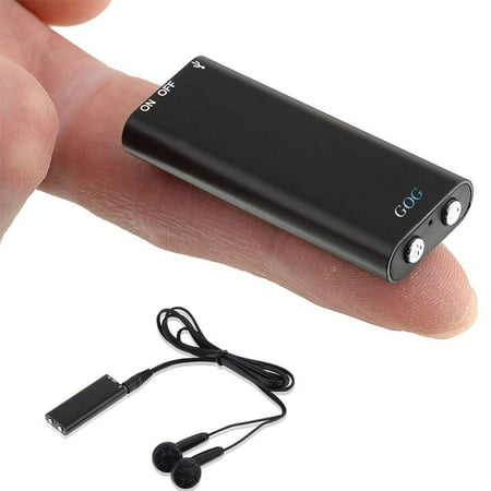 Digital Voice Recorder, Small Mini Voice Recorder Spy Pen USB with MP3 Player, Rechargeable Digital Audio Recorder For Lectures, Meetings, Interviews 8GB Memory 96 Hours Spy Recording (Best Small Voice Recorder)