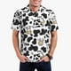 thumbnail image 1 of Balery Cow Camisa Polo de Hombre con Estampado, de Manga Corta y Tejido Medio, Camisa Tipo Golf Polo-Large, 1 of 6