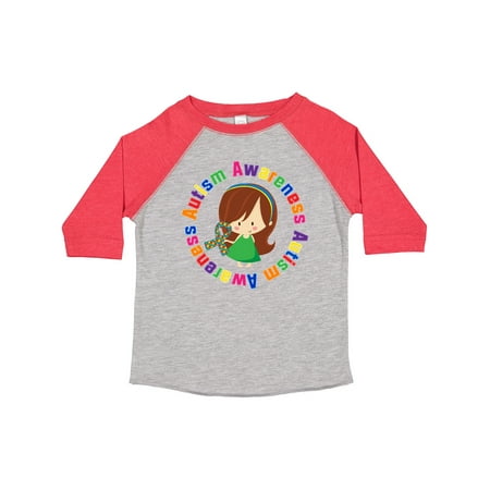 

Inktastic Autism Awareness Girl Gift Toddler Toddler Girl T-Shirt
