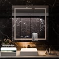 thumbnail image 2 of Smart LED Medicine Cabinet with High-Power Outlet, 36x36 Inch, Stepless Dimming Anti-Fog Mirror, Reinforced Storage for Bathroom Organization & Makeup Prep, 2 of 9