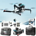 thumbnail image 2 of Pyaiiner Drone with HD 1080P Screen Remote Control Brushless Motor and Cool Lights Drones with Storage Card RC Quadcopter Altitude Hold Obstacle Avoidance, 2 of 9