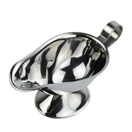 

Beef Gravy Boat Syrup Jar Dish Salad Server for Picnic Party Dining 12.5cm