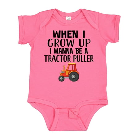 

Inktastic Power Pulling Future Tractor Puller Gift Baby Boy or Baby Girl Bodysuit