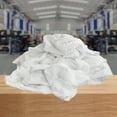 thumbnail image 3 of SupremePlus New Terry Cloth Cleaning Rags 600 lbs Pallet-12x50 lbs Box of Rags Commercial Cotton Dust Cloths Value Pack, White, 2400 Count, 12 Pack, 3 of 8