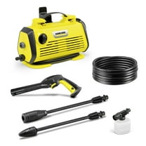 Karcher K3 Horizontal, Pressure Washer, 1800 PSI, Foam Cannon, Hose, 2 Spray Wands - 1.45 GPM