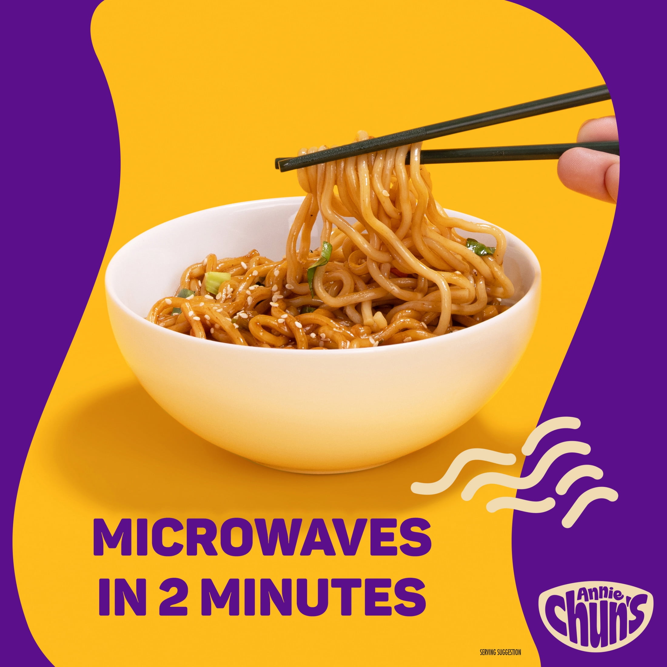 (6 pack) Annie Chun's Teriyaki Noodle Bowl, 8.16 oz
