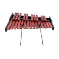 thumbnail image 2 of Runquan 25 Note Glockenspiel Hand Knock Piano Toy for Music Lessons Live Performance Imitation with bag, 2 of 8