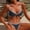 White, variant on JFGHDG Women's Triangle Color Block Adjustable Straps Bikini Set Two Piece Swimsuit Black L