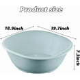 thumbnail image 3 of Sitz Bath for Hemorrhoids,Sitz bath tub,Sits Bath Kit for Women Men,Wider Seating Area, Deeper Bowl (green), 3 of 7