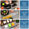 thumbnail image 4 of Kit para hacer sushi FUNGYAND 32 en 1 con rodillo Bazooka y más, 4 of 7