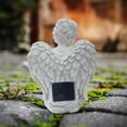thumbnail image 2 of Garden Angel Statue Solar Power Light Outdoor Sculpture Lawn Ornament Boy, 2 of 8