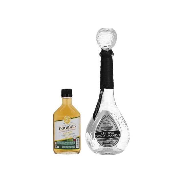 Tequila Don Armando R. E. Añejo Cristal Anf 750 ml Don Armando Reserva Extra Añejo Cristal c/Anfora