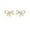 B-18K Gold, variant on Solid 925 Sterling Silver Bow Stud Earrings for Women Teens Small Ribbon Stud Earrings Bowknot
