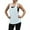 a-Light Blue24857, variant on Womens Solid Color Racerback Tank Top Basic Scoop Neck Sleeveless Shirt Casual Workout Tee For Daily Wear Casual Top