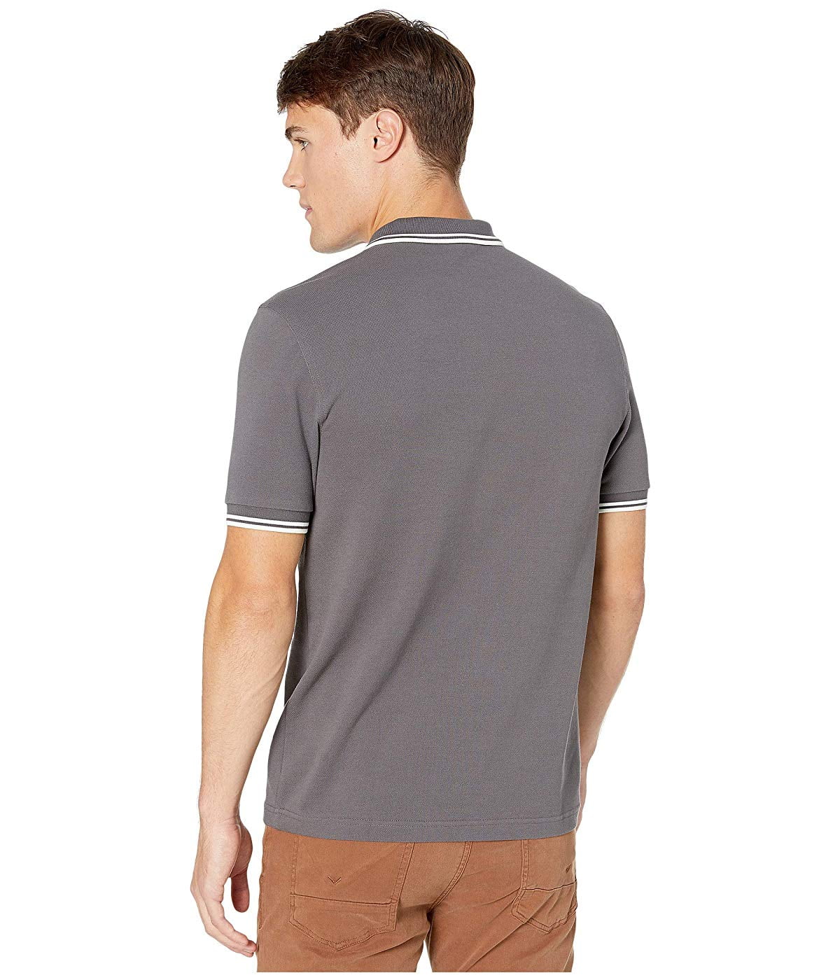 Fred Perry Twin Tipped Shirt Gunmetal 