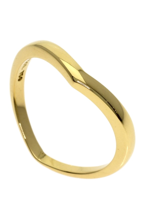Pre-Owned Tiffany & Co. V-Band Ring, 18K Yellow Gold, Women's.