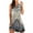 Khaki dresses for women 2023, variant on Wycnly Dresses for Women Beach Vintage Graphics Keyhole Swing Tunic Tank Mini Dresses Round Neck Sleeveless Western Print Summer Short Formal Dress Blue XL