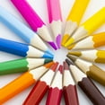 thumbnail image 4 of 48 Ct Assorted Colored Pencils Bright Pre-Sharpened Drawing Coloring School Kids, 4 of 6