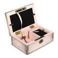 thumbnail image 3 of Cottage Garden Mom No Words Express The Love Blush Pink Distressed Locket Petite Music Box Plays How Great Thou Art, 3 of 3