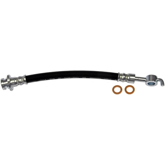 Dorman H621734 Rear Driver Side Outer Brake Hydraulic Hose for Specific Nissan Models Fits select: 2011-2017 NISSAN JUKE, 2011-2019 NISSAN LEAF