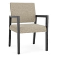thumbnail image 1 of Pemberly Row Waiting Reception Guest Chair Wood Frame in Beige, 1 of 5