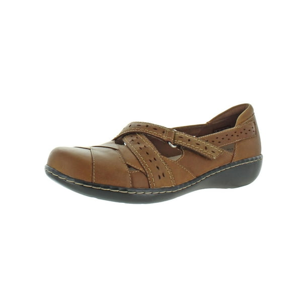 Clarks Clarks Womens Ashland Spin Q Leather Padded
