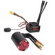 thumbnail image 1 of DEWIN Motor sin escobillas Salida estable CNC Shell Rodamientos de alta precisión Impermeable 80A ESC 3660 Motor sin escobillas para 1/10 RC Car, 1 of 5