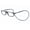 1.00 Magnification, variant on Reading Glasses High-Grade Tr Magnetic Absorption Hanging Neck Funky Readers Glasses