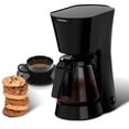 thumbnail image 1 of Cafetera De Goteo Programable Nevashel Kitchen AD-19 De 12 Tazas, 900w Con Filtro Permanente Reutilizable Pantalla Digital Temporizador 24h Y Apagado Automático Calentamiento Rapido Hogar Y Oficina, 1 of 6