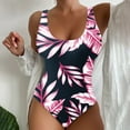 thumbnail image 2 of Bikini Tops para Mujeres Pantalones de Baño de Bikini Bottom, Traje de Baño de Cintura Alta para la Playa Y la Piscina, 2 of 3