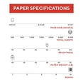 thumbnail image 4 of Papel multiusos STAPLES TRU RED 513096 8,5 x 11 20 libras 5000 hojas, 4 of 7