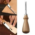 thumbnail image 4 of veasfak Leather Edge Beveler Shallow Skiving Trimming 4mm, 4 of 8