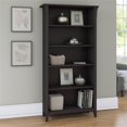 thumbnail image 2 of Scranton & Co Furniture Salinas 5 Shelf Bookcase in Vintage Black, 2 of 6