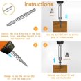thumbnail image 4 of 22 Pcs Damaged Screw Extractors, Separate Polishing And Extracting Bits Screw Extractors For Damaged Bolts Or Screws, 2-12mm, With Magnetic Bit Holder, 4 of 5