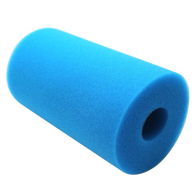 Rollo de esponja de filtro de espuma de agua limpia reutilizable para pecera de acuario Intex B Tmvgtek Oficina Multiescena Multifunción
