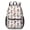 Princess and Ballerina, variant on Princess and Fairy White Pattern 17" School Backpacks for Teens,Waterproof Oxford Fabric,S-Shape Padded Straps for School,Travel,Hiking,Camping