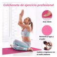 thumbnail image 5 of Tapete De Yoga Pilates Fitness Ejercicio Portátil Grueso Mat, 5 of 5