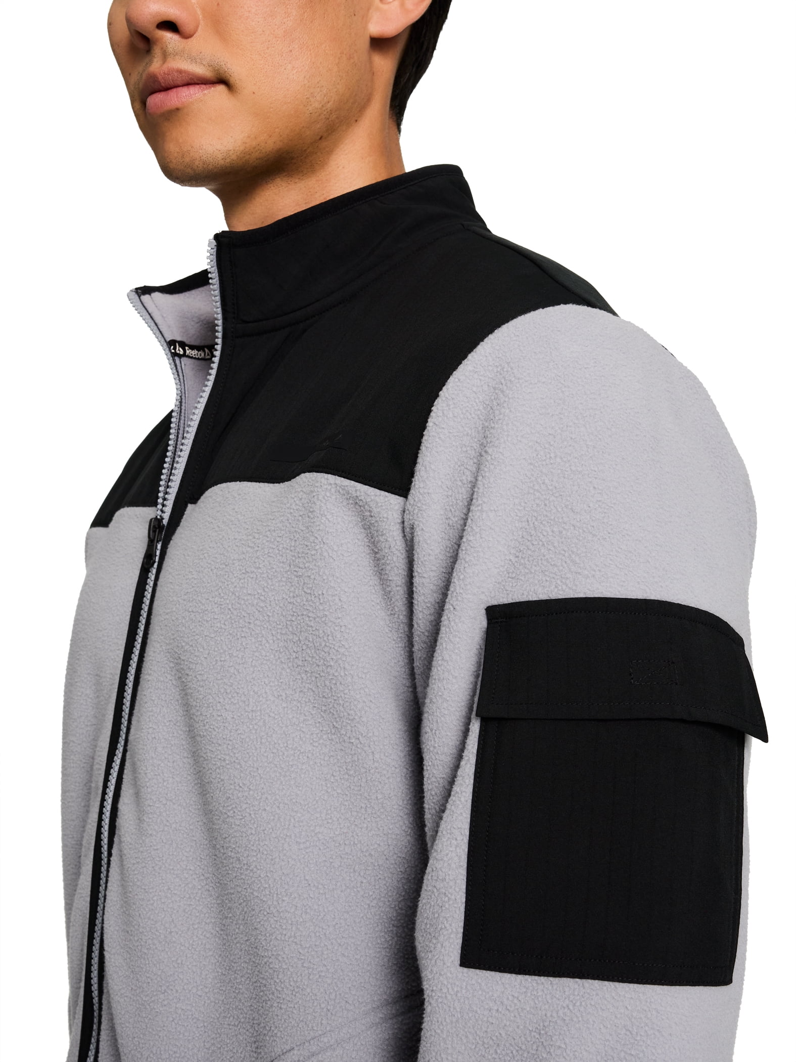 Reebok Men's and Big Men's Summit Full Zip Knit Jacket, Sizes XS-5XL