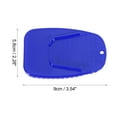 thumbnail image 2 of Unique Bargains 1Pc Motorcycle Kickstand Pad Support Plate Pad Parking Stand Side Stand Extension Pad Enlarge Blue, 2 of 5