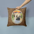 thumbnail image 2 of Carolines Treasures SS8197PW1414 Anatolian Shepherd Fabric Decorative Pillow, 14Hx14W, multicolor, 2 of 4