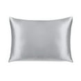 thumbnail image 1 of Funda Almohada Enfriamiento Casa Satén Cómodo para El Y La Piel (gris), 1 of 8