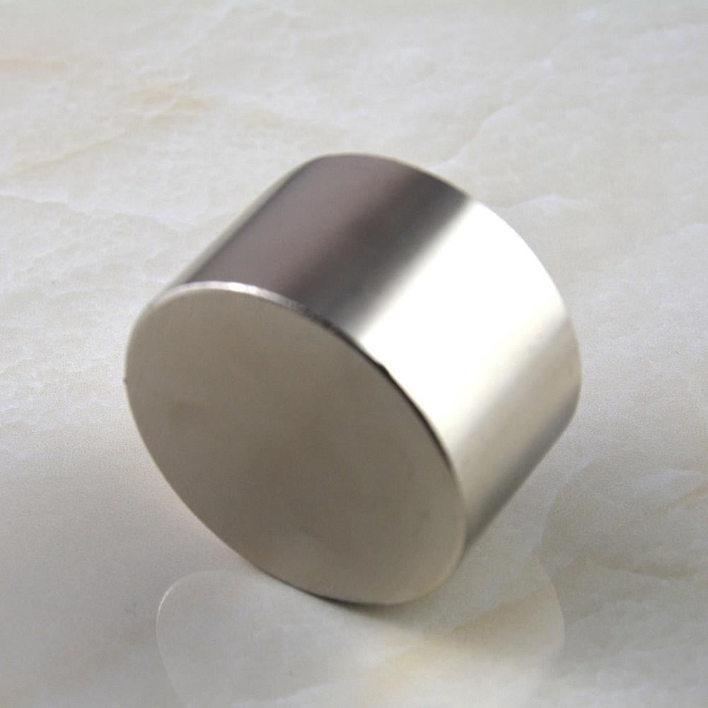 N52 Magnet 50X30 mm Powerful Permanet Round Neodymium Magnet Super Strong Magnetic NdFeB Gallium Metal