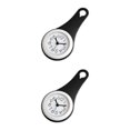thumbnail image 2 of Reloj de pared Injueey elegante y silencioso color negro 2Conjunto, 2 of 6