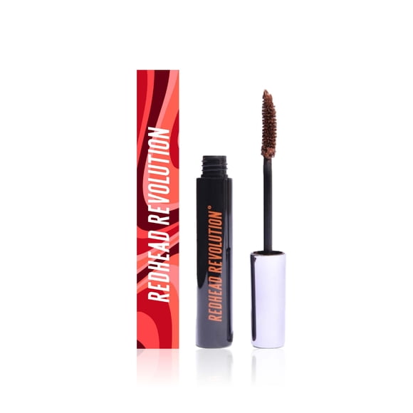 Máscara de pestañas Redhead Revolution Gingerlash, marrón castaño, vegana