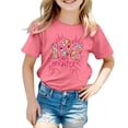 thumbnail image 1 of TZEWGL Chemise Mignonne pour Enfant Imprimé Graphique Col Rond Manches Courtes Vêtements pour Enfants Taille 3-4T, 1 of 4