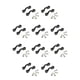 thumbnail image 3 of Soidarity Keep Diving KK-A06 Tornillos de acero inoxidable Bucles de cubierta de nylon Canoas portátiles Barco de pesca Kayak Pad Eye Kit 2 juegos 10piezas, 3 of 6