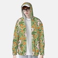 thumbnail image 3 of Pofeuu Snake And Floral Print Sun Protection Outdoor Lightweight Full Zip UV Cooling Hoodie Long Sleeve Summer Clothing for Outdoor Hiking-XX-Large, 3 of 5