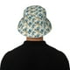 thumbnail image 5 of Balery Vintage Blue Flowers Sombreros para el sol para hombre y mujer, sombrero de pescador con UPF 50+, 5 of 6