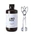 thumbnail image 3 of RESIONE 3D Printer Resin, G217 Clear ABS-Like Resin Non-Yellowing Tough Rigid Resin for DLP MSLA LCD 3D Printing (1000g), 3 of 15